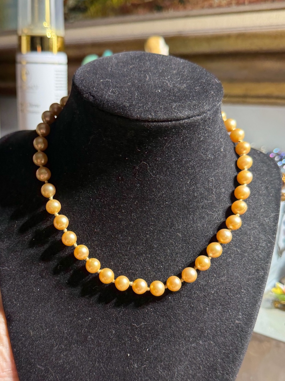 Vintage Marvella Faux Pearl Bead Necklace